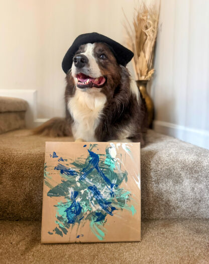 Ripple Effect by Leonard Lee 2025 Tripawds Dog Art Auction