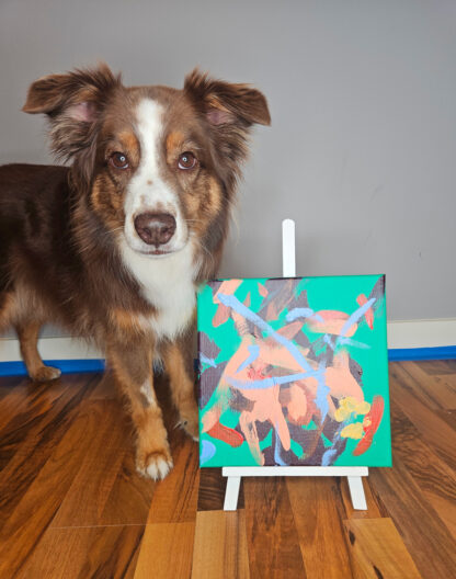 Petals & Paws by Rogan 2025 Tripawds Dog Art Auction
