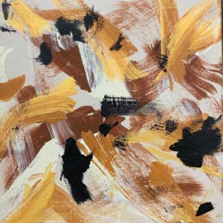 Golden Smudge by Smudge and Wilhelmina 2025 Tripawds Dog Art Auction