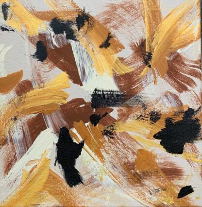 Golden Smudge by Smudge and Wilhelmina 2025 Tripawds Dog Art Auction