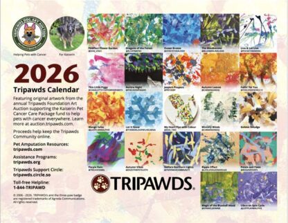 2026 Tripawds Calendar