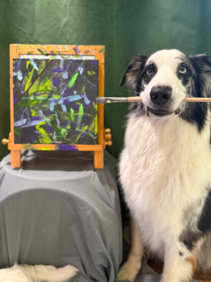 The Mindbender by Merlin 2025 Tripawds Dog Art Auction