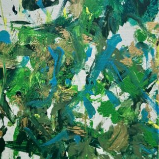 Dragons of the Forest by Margaux 2025 Tripawds Dog Art Auction