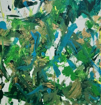 Dragons of the Forest by Margaux 2025 Tripawds Dog Art Auction