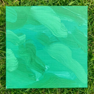 The Grass is Always Greener by Possum Picasso the Painting Horse