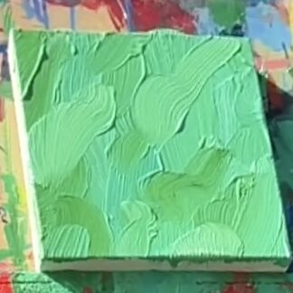 The Grass is Always Greener by Possum Picasso the Painting Horse